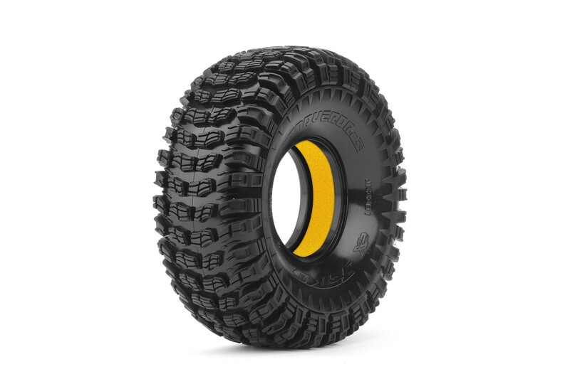 Jetko 2.2 Crawler Conqueror Tires, Super Soft (Yellow) JKO3301SS6214YL