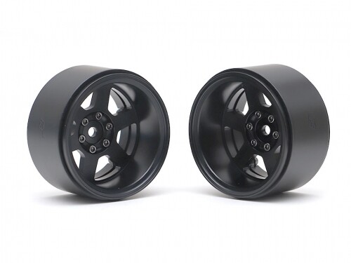 Boom Racing TE37XD KRAIT™ 2.2 Deep Dish Aluminum Beadlock Wheels w/ XT601 Hubs (2) Black BRW780916BK