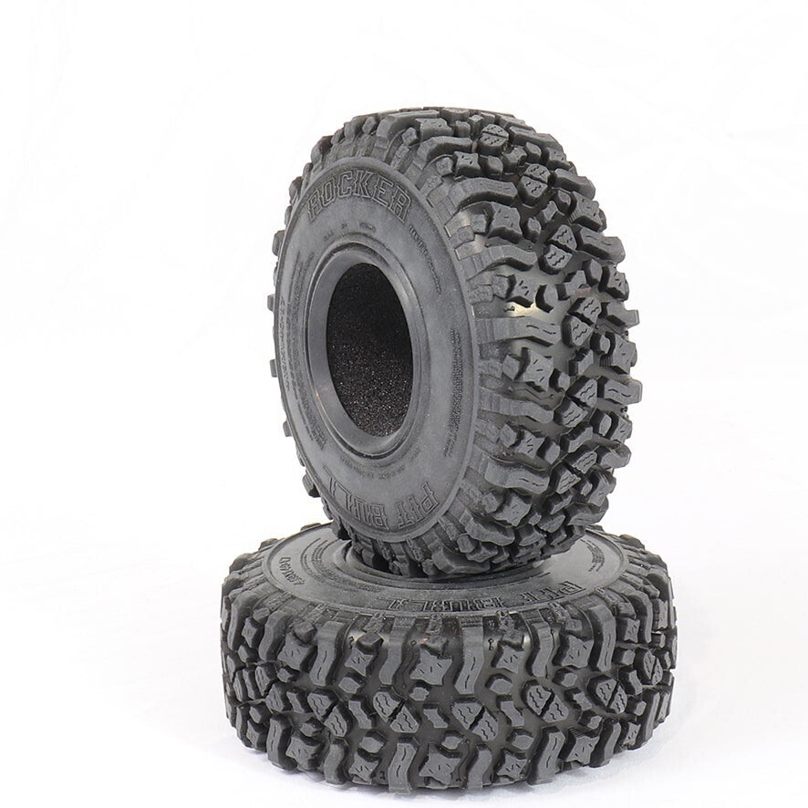 Pit Bull Rocker 1.7&quot; Scale Tires, Alien Kompound with Foam Inserts (2) PBTPB9025AK