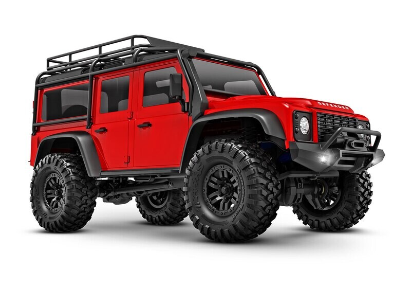 Traxxas 1/18 TRX-4m RTR with Land Rover Defender Body - Red