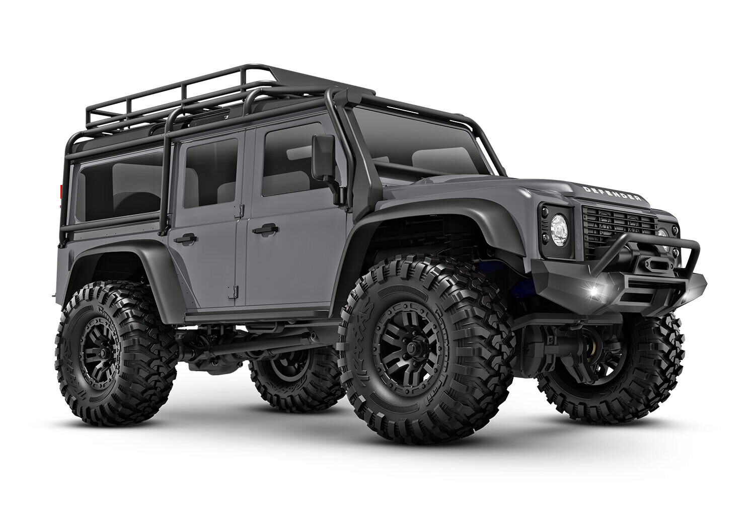Traxxas 1/18 TRX-4m RTR with Land Rover Defender Body - Gunmetal/Silver