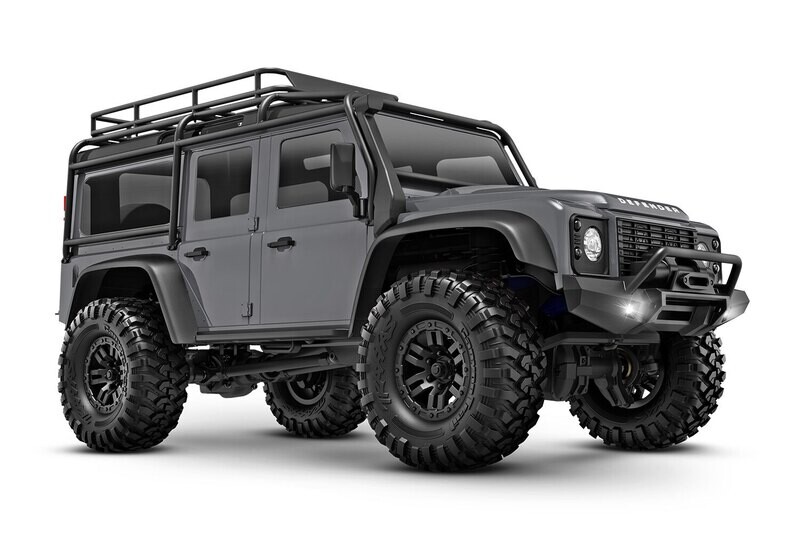 Traxxas 1/18 TRX-4m RTR with Land Rover Defender Body - Gunmetal/Silver