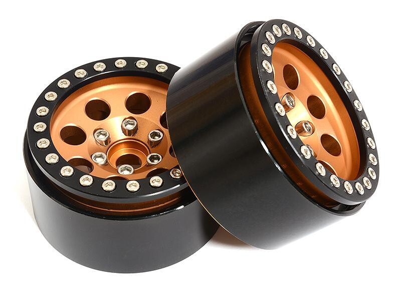 Integy 1.9 Size Billet Machined Alloy 8H Spoke Wheel(2) 90g Each C31374BRONZE