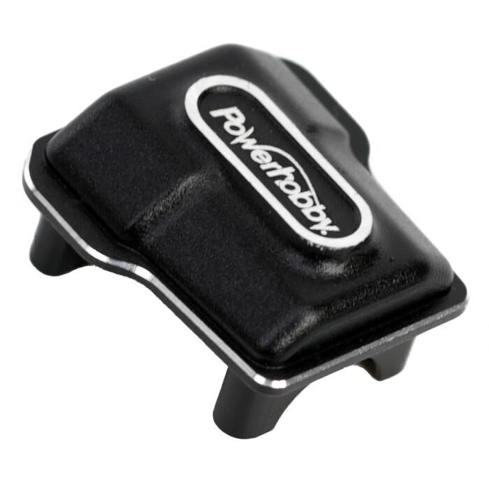 Powerhobby Aluminum Front / Rear Axle Diff Cover for Traxxas TRX-4M Black PHBTRX591Black