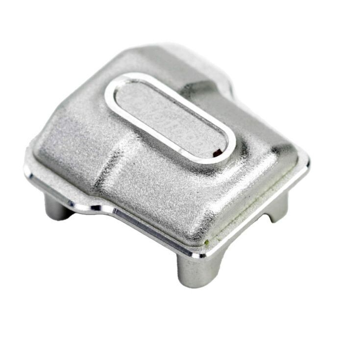 Powerhobby Aluminum Front / Rear Axle Diff Cover for Traxxas TRX-4M Silver PHBTRX591Silver