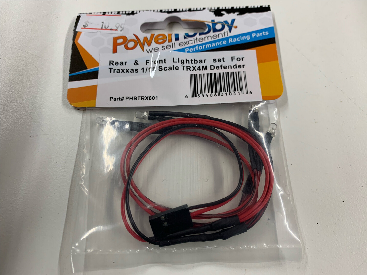 Powerhobby Front &amp; Rear LED Light set for Traxxas TRX-4M Defender / Bronco PHBTRX601