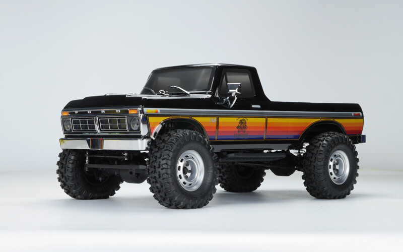 Carisma SCA-1E 1/10 Scale &#39;70s Ford F-150 4WD Scale Crawler, 2.1 Spec, RTR (313mm Wheelbase) Black CIS86368