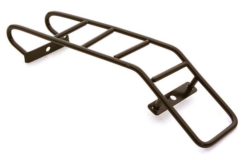 Integy Realistic Metal Rear Ladders 118x28mm for 1/10 Scale Crawler Truck C26606BLACK