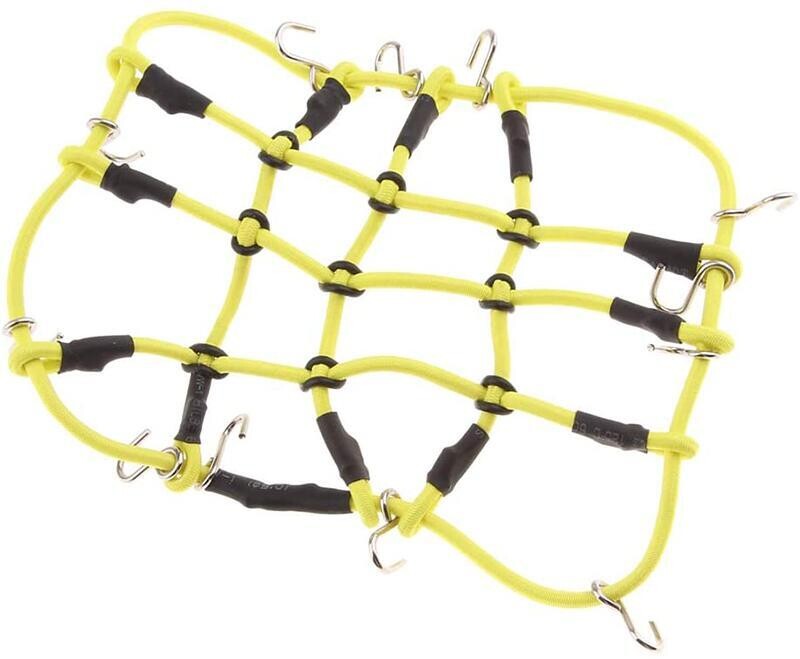 Integy Realistic Nylon Cargo Net 140x100mm for 1/10 Scale Crawler C31097YELLOW