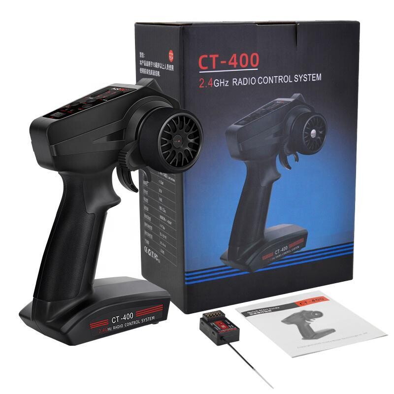 HotRC CT-400 2.4GHz 4 Channel Remote Controller w/ Receiver C31377
