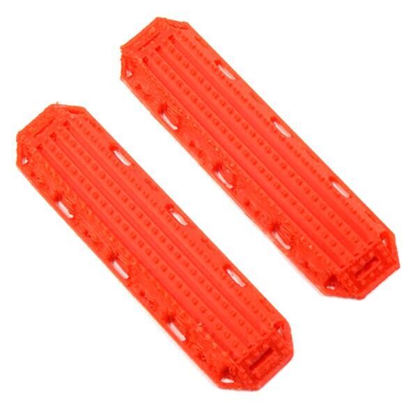 Integy Realistic Vehicle Extraction &amp; Recovery Boards for 1/24 Scale C32070RED