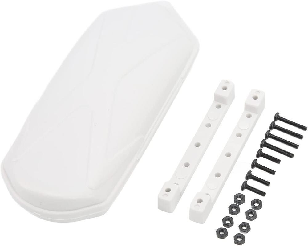 Integy Scale Model Luggage Storage Cargo Case 110x46x25mm for 1/18 &amp; 1/24 Scale C32233WHITE