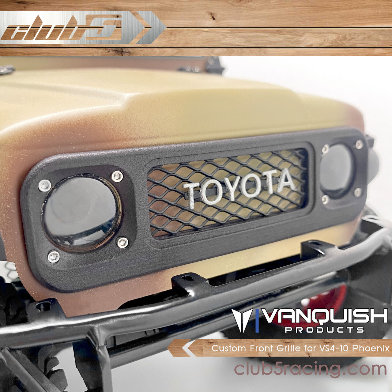 Club 5 Custom Front Grill for VS4-10 Phoenix C-VS410-025