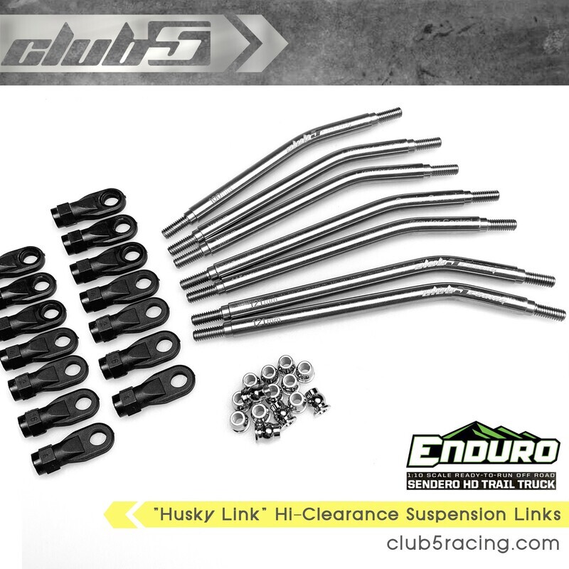 Club 5 &quot;Husky Link&quot; Hi-Clearance Suspension Links for Enduro Sendero HD C-ELM-073