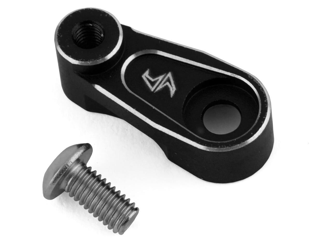 Samix TRX-4M Aluminum Servo Horn (Black) (25T) SAMTRX4M-6022F-BK
