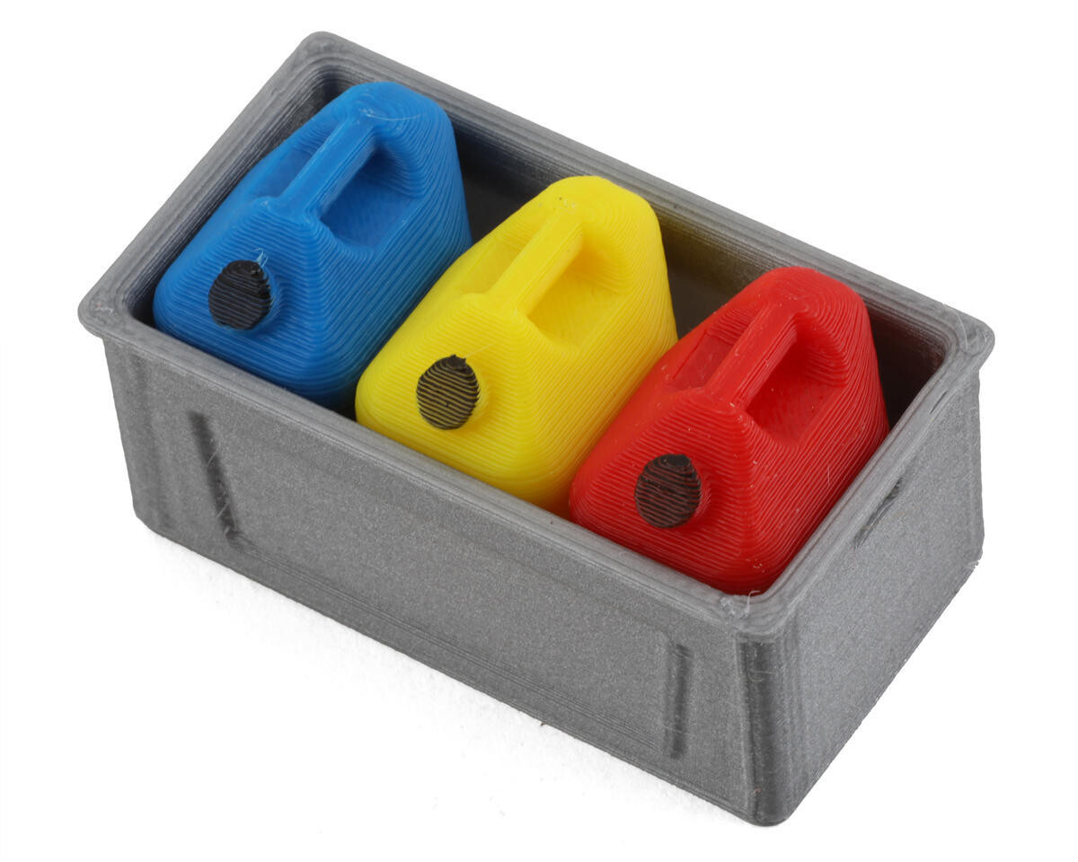 Scale By Chris TRX4M 1/18 Bundle w/3 Jugs In Tote (Miniature Scale Accessory) SBCTR02