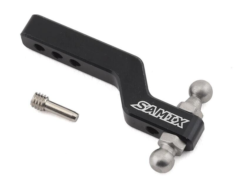 Samix TRX-4 Aluminum Drop Hitch Receiver (Black) SAMTRX4-6057-BK