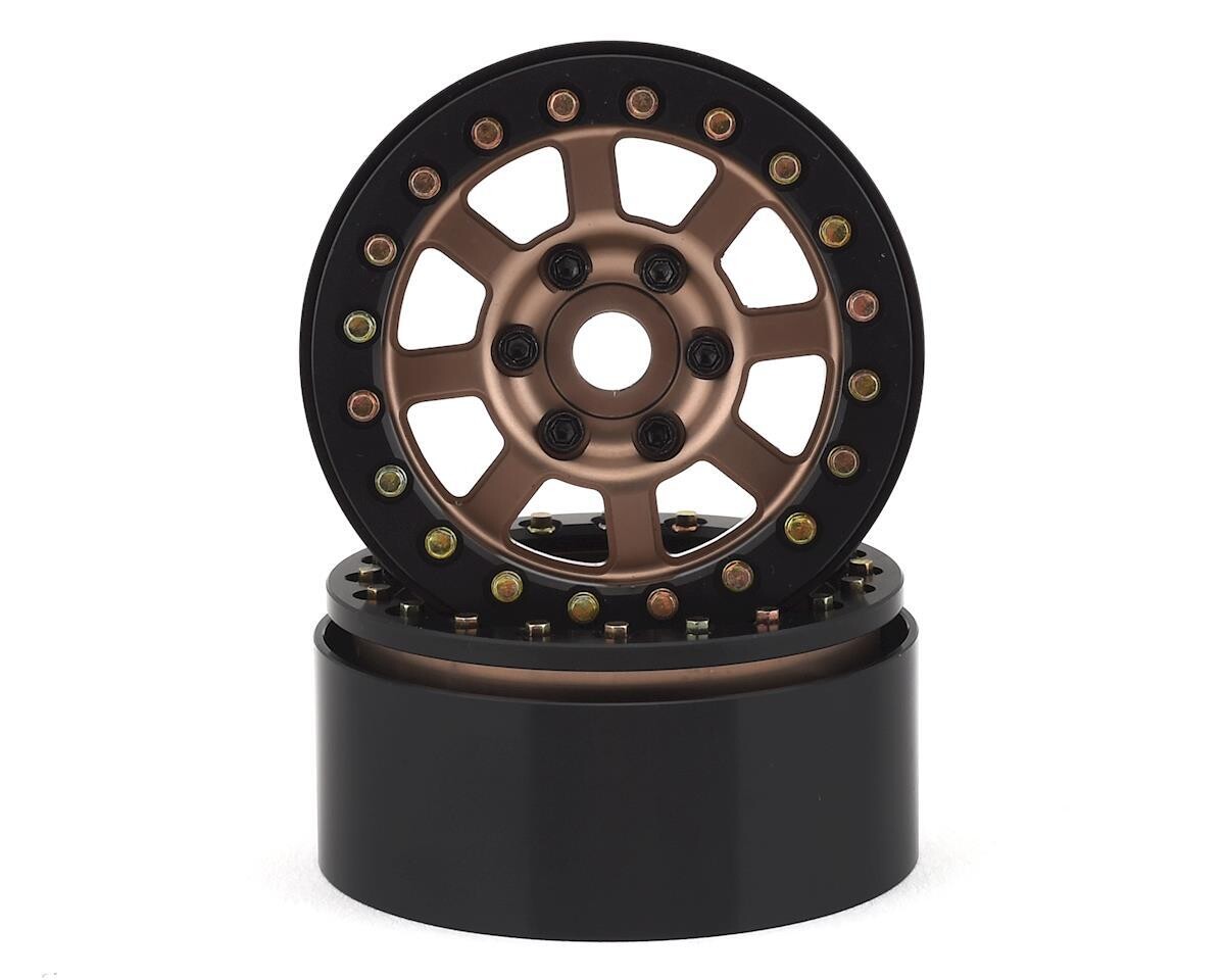 SSD RC Assassin 1.9&quot; Beadlock Crawler Wheels (Bronze) (2) SSD00180