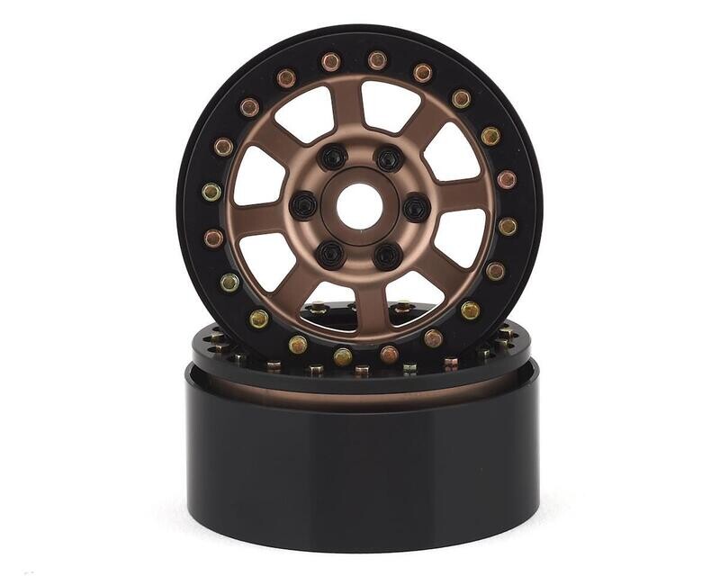 SSD RC Assassin 1.9&quot; Beadlock Crawler Wheels (Bronze) (2) SSD00180