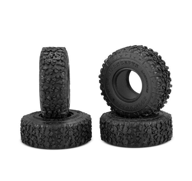 Jconcepts Landmines - Green Compound (4) - Fits 1.0&quot; SCX24 Wheel JCO402202