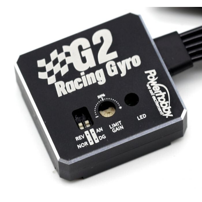 Powerhobby G2 High Stability Racing Drift Tuned RC Gyro w Aluminum Case  PHG2