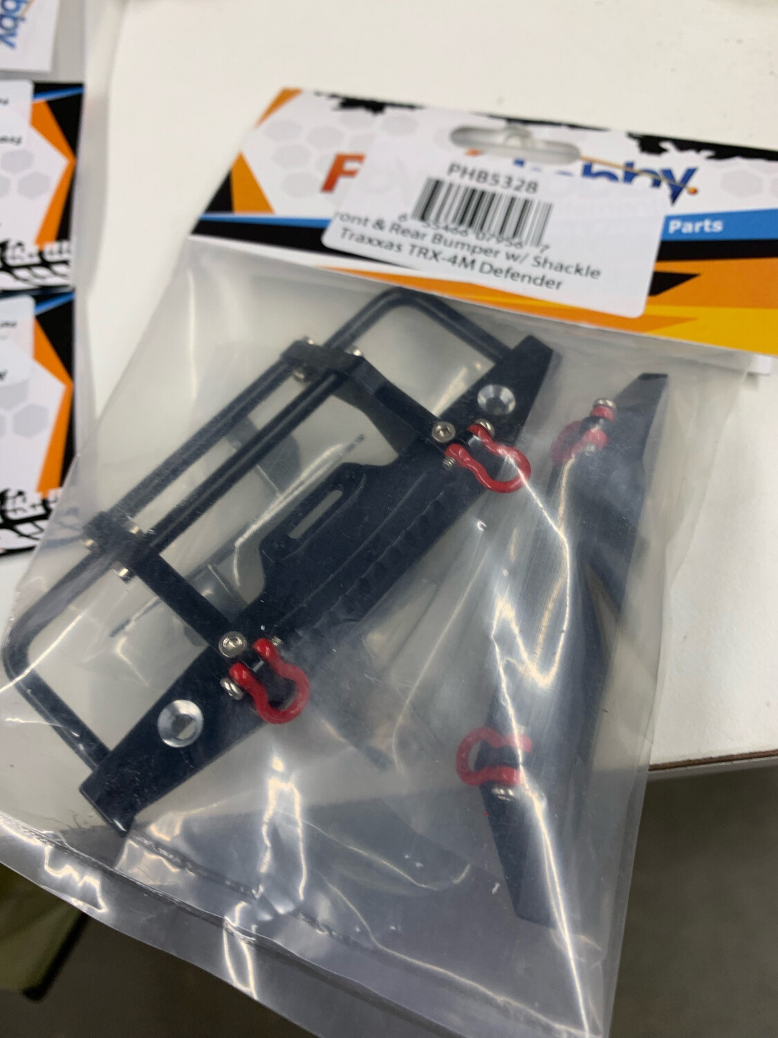 Powerhobby Front &amp; Rear Bumper w/ Shackle for Traxxas TRX-4M Defender PHB5328