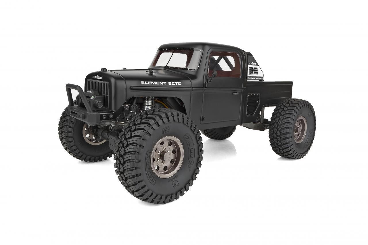 Element 1/10 4WD Enduro Trail Truck, Ecto Black RTR ASC40122