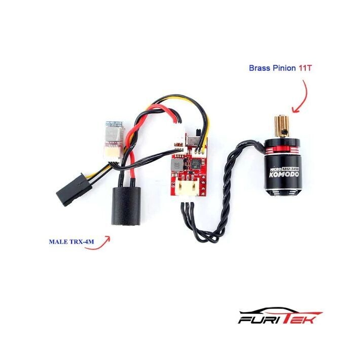 Furitek Stinger 118 Brushless System FOR Traxxas TRX-4M FUR-2260