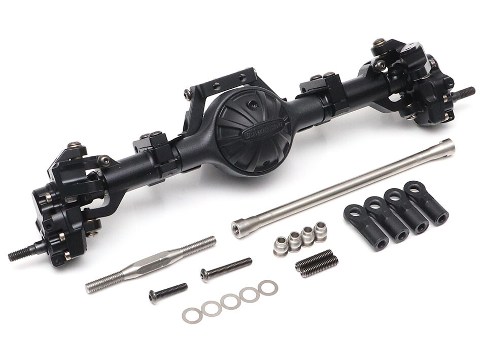 Boom Racing Complete Front Assembled BRX90 Portal PHAT™ Axle BRPT9022