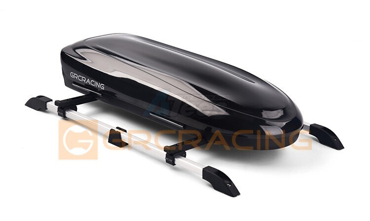 GRC Scaled Roof Box with Rack for 1:10 RC Car Black GRC/G172AB