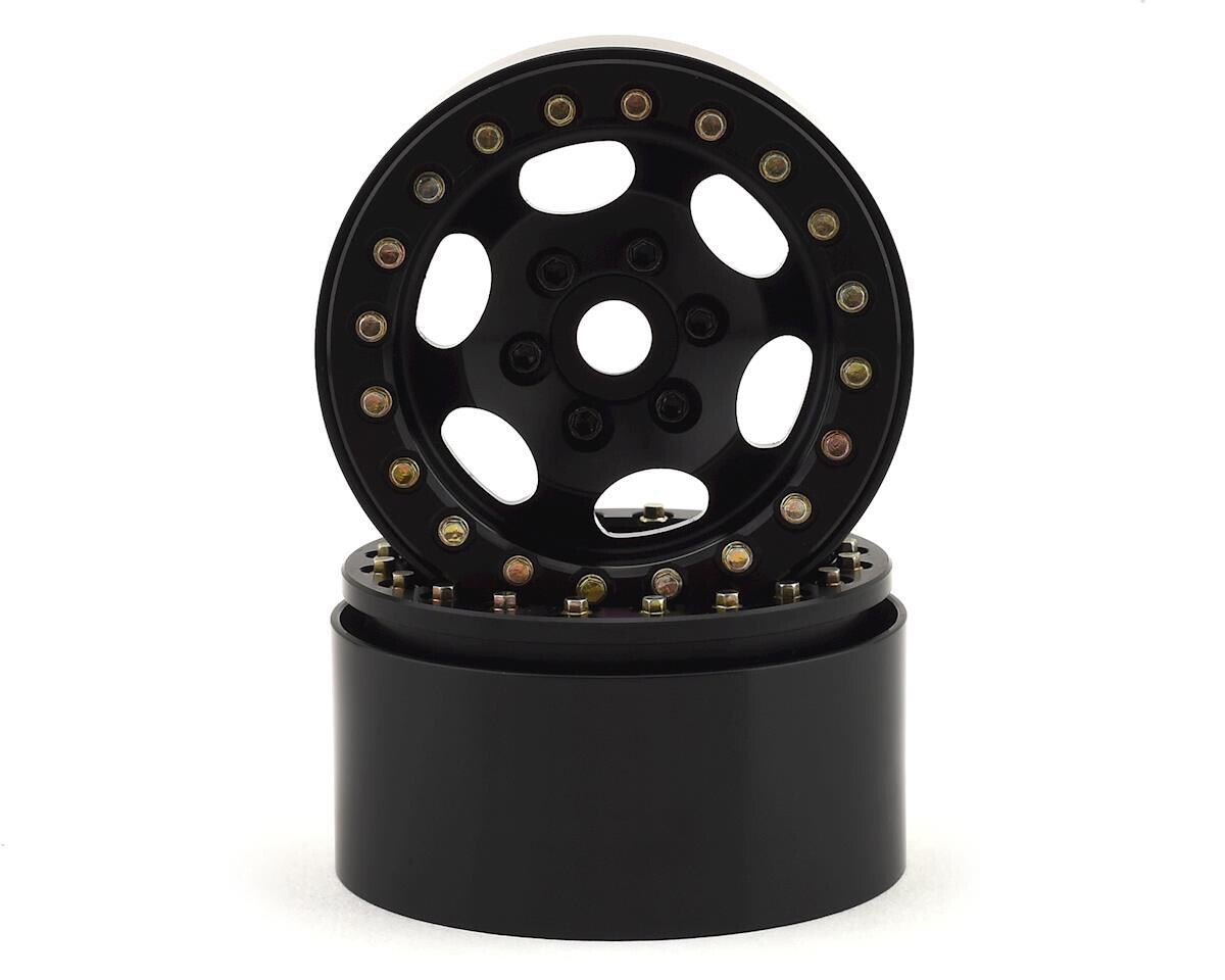 SSD RC 1.9&quot;&quot; Rugged Beadlock Wheels (Black) (2) SSD00322