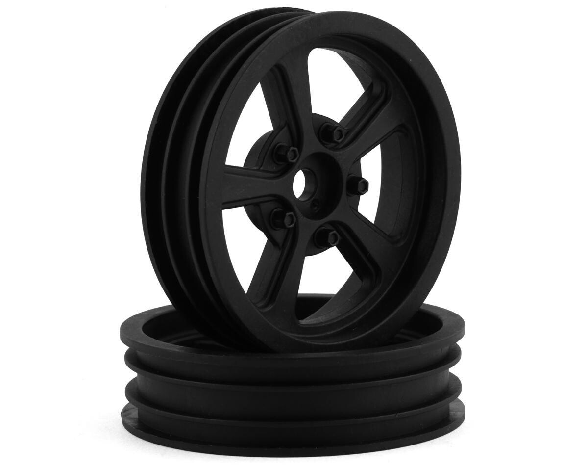DragRace Concepts Speedline Front Wheels (Black) (2) DRC-0910