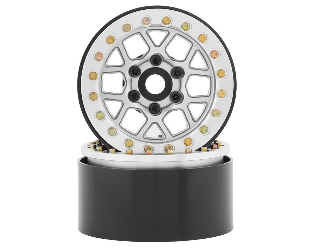 SSD RC 1.9&quot;&quot; Boxer Beadlock Wheels (Silver) SSD00542