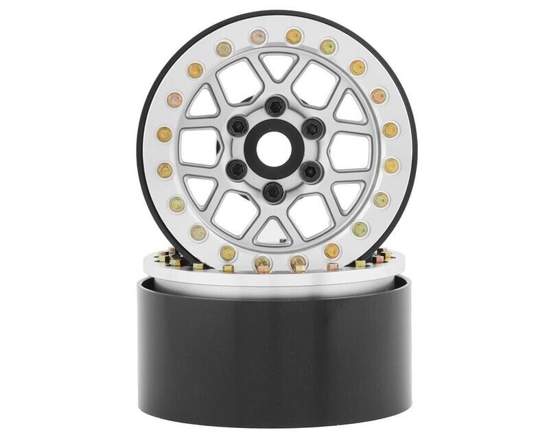 SSD RC 1.9&quot;&quot; Boxer Beadlock Wheels (Silver) SSD00542