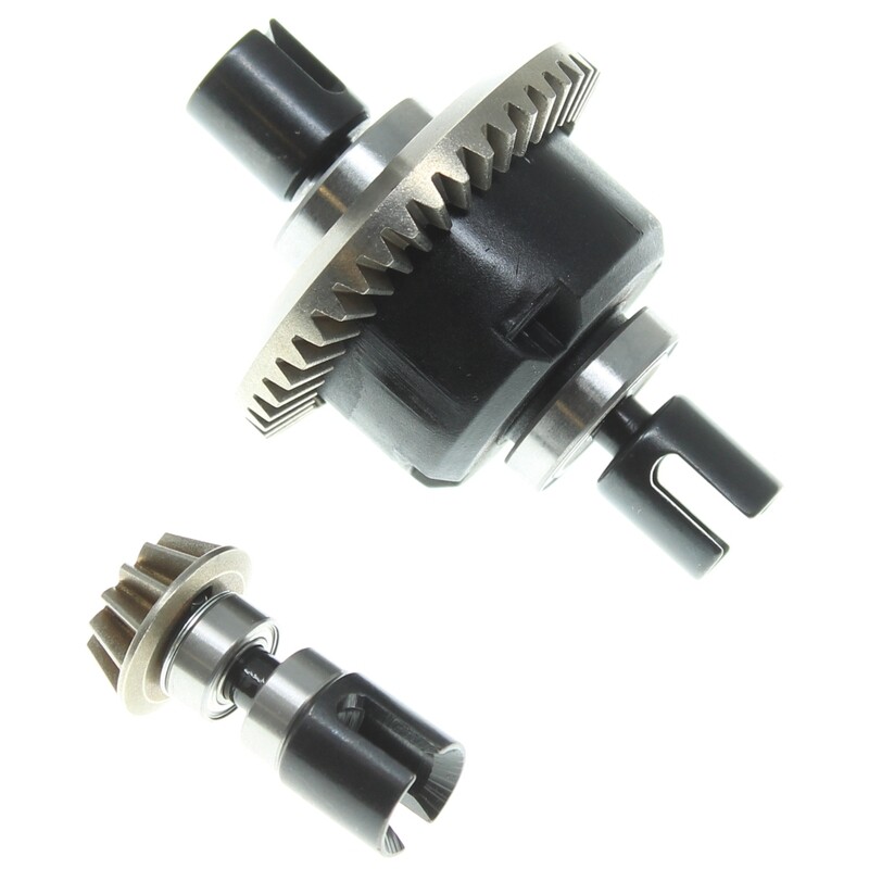 Redcat Front/Rear Complete Differential V2(Hardened) (1pc) for Blackout Trucks BS803-083