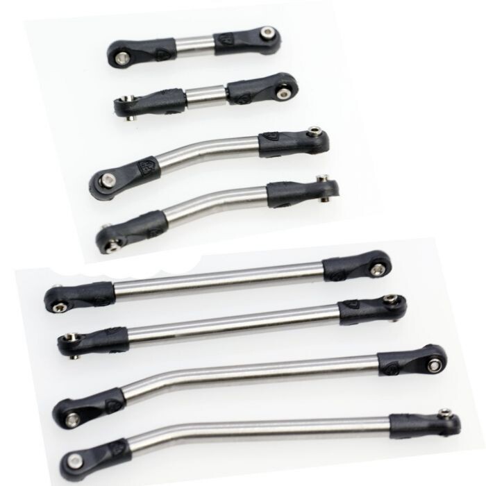 Powerhobby 8PC Stainless Steel High Clearance Links Set FOR Traxxas TRX-4M PHB5644