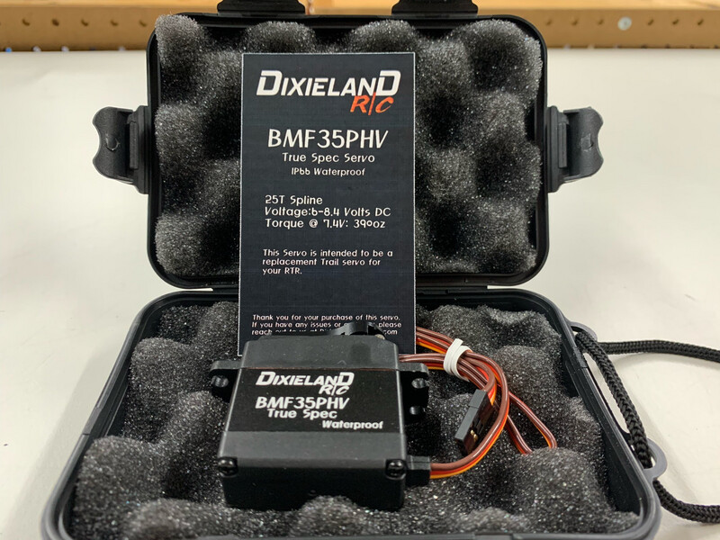 Dixieland R/C BMF35PHV Trail Servo (8.4v Max)