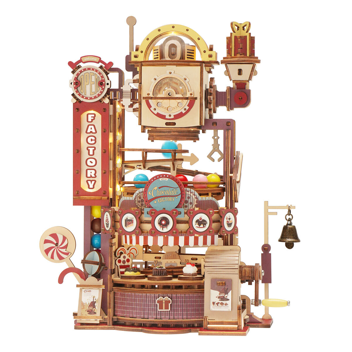 Robotime Marble Run; Chocolate Factory ROELGA02