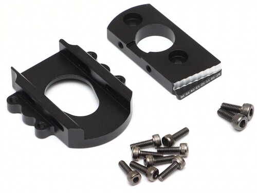 Boom Racing Aluminum Gearbox Adapter with Motor Mount for BRX01/BRX02 BRLC7027