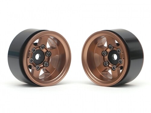 Boom Racing TE37XD KRAIT™ 1.55 Deep Dish Aluminum Beadlock Wheels w/ XT601 Hubs (2) Bronze BRW780915BZ