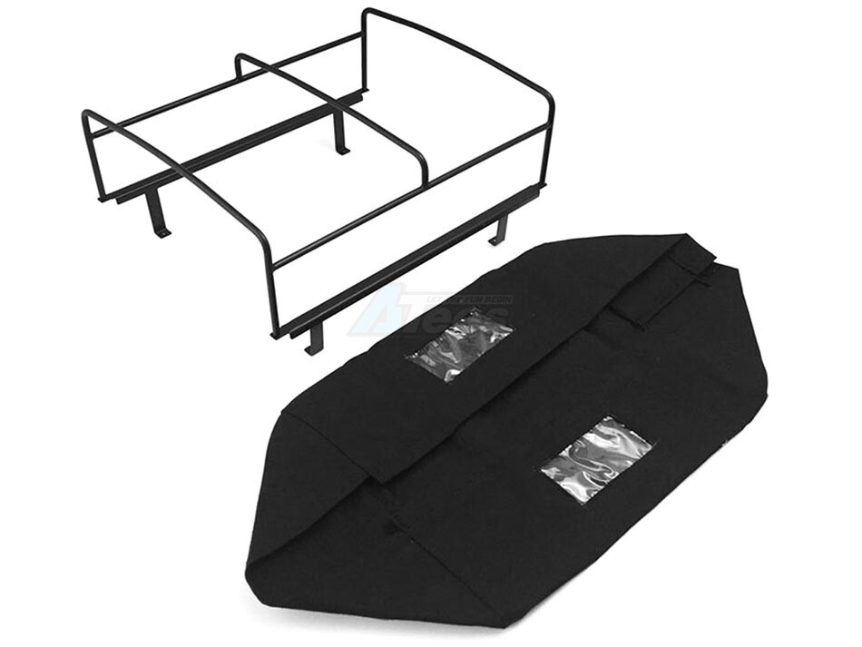 CChand LC70 Rear Bed Cage + Soft Top (Black) CC/D-A012