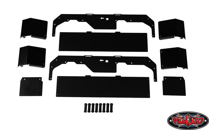 RC4WD CCHAND Rear Wheel Guards w/ Mudflaps for Traxxas TRX-6 Ultimate RC Hauler C1441