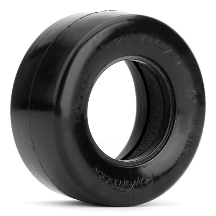 Powerhobby 1/10 Wildcat BELTED Rear 2.2&quot;/3.0&quot; Drag Racing Tires ULTRA SOFT PHT3011-U