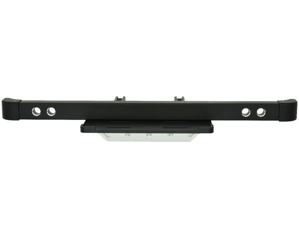 Hot Racing Aluminum Front Bumper w/ Skid Plate &amp; Winch Mount, for Traxxas TRX-4 HRATRXF03CF01