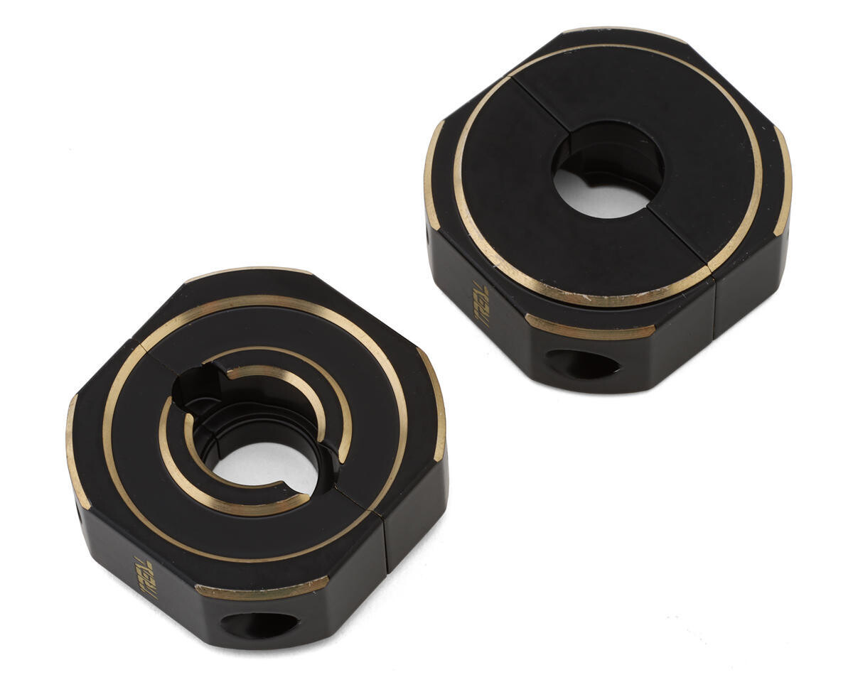 Treal Hobby Element RC Enduro Brass Rear Counter Balance Weight (Black) (2) (102g) TLHTENDURO-09