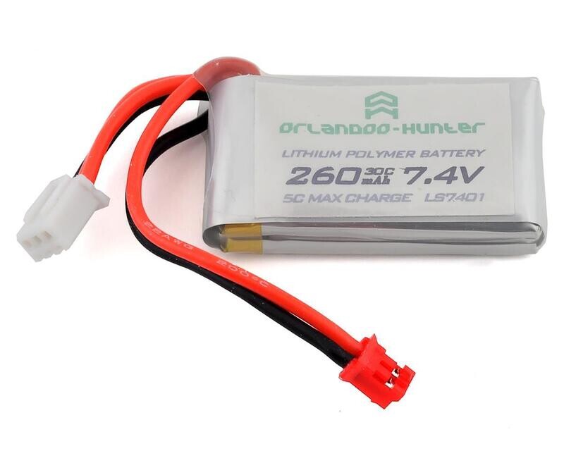 Orlandoo Hunter LiPo Battery w/PH2.0 Connector (2S/260mAh) (Use w/DL4 System) OLHLS7401-B