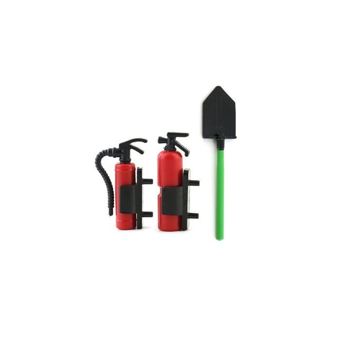 Powerhobby 1/10 Rock Crawler Accessories Fire Extinguisher Red PHB5778D
