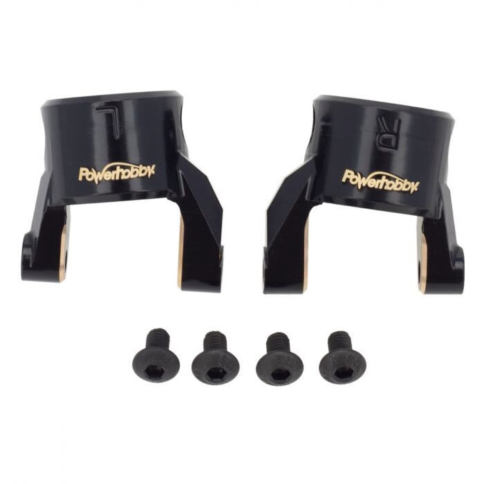 Powerhobby Brass C Hub Carrier Set Axial SCX10 PRO PHB5744