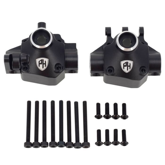 Powerhobby Aluminum Center 3rd Member Housing &amp; Cover Set Axial SCX10 Pro Axle PHB5740/PHB5742