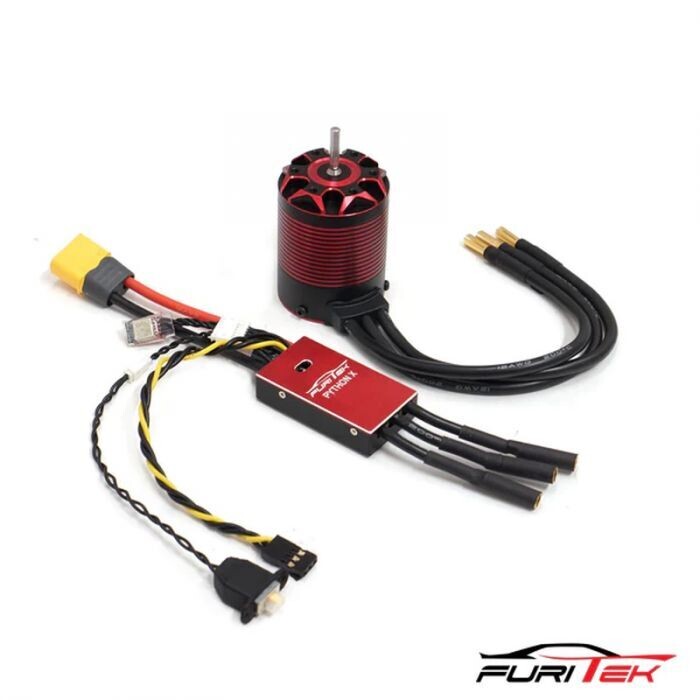 FURITEK PYTHON X BRUSHED/BRUSHLESS ESC W/PERENTIE FOR 1/10 RC CRAWLERS FUR-2352